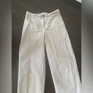 H&M Cropped Wide Leg Jeans